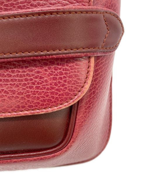 Cartier（カルティエ）Cartier (カルティエ) クラッチバッグ レッドの古着・服飾アイテム