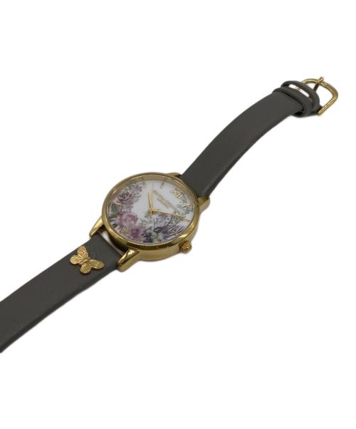 OLIVIA BURTON（オリビアバートン）OLIVIA BURTON (オリビアバートン) 腕時計 ホワイト×グレーの古着・服飾アイテム