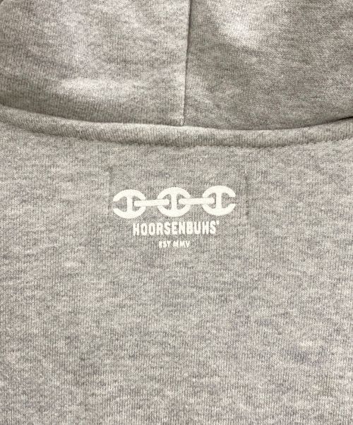 HOORSENBUHS（ホーセンブース）HOORSENBUHS (ホーセンブース) ジップパーカー グレー サイズ:Mの古着・服飾アイテム