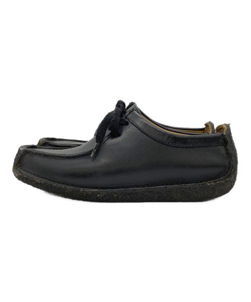 CLARKS ORIGINALS（クラークス オリジナルズ）CLARKS ORIGINALS (クラークス オリジナルズ) レザーシューズ ブラック サイズ:23.5の古着・服飾アイテム