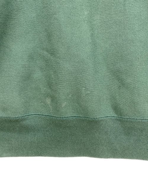 MISTER GREEN（ミスターグリーン）MISTER GREEN (ミスターグリーン) クルーネックスウェット グリーン サイズ:XLの古着・服飾アイテム