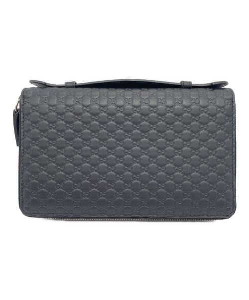 GUCCI（グッチ）GUCCI (グッチ) 長財布 ブラックの古着・服飾アイテム