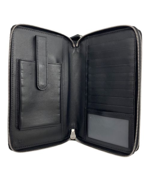 GUCCI（グッチ）GUCCI (グッチ) 長財布 ブラックの古着・服飾アイテム