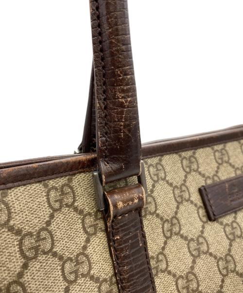 GUCCI（グッチ）GUCCI (グッチ) トートバッグ ブラウンの古着・服飾アイテム