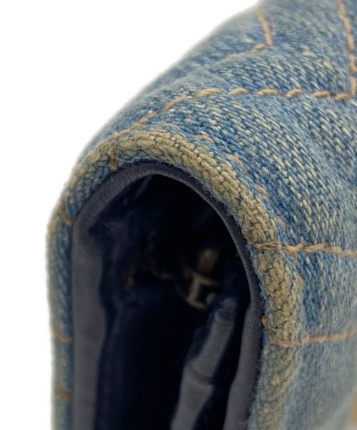 GUCCI（グッチ）GUCCI (グッチ) 2つ折り財布 インディゴの古着・服飾アイテム