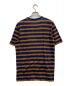 LOUIS VUITTON (ルイ ヴィトン) ボーダーTシャツ ブラウン×ネイビー サイズ:M：12000円