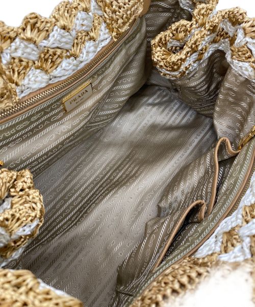 PRADA（プラダ）PRADA (プラダ) カゴバッグ カナパの古着・服飾アイテム