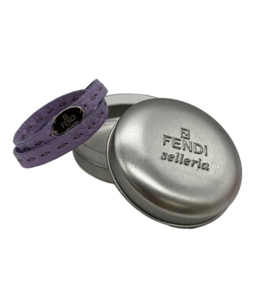 FENDI（フェンディ）FENDI (フェンディ) SELLERIA ブレスレット パープルの古着・服飾アイテム