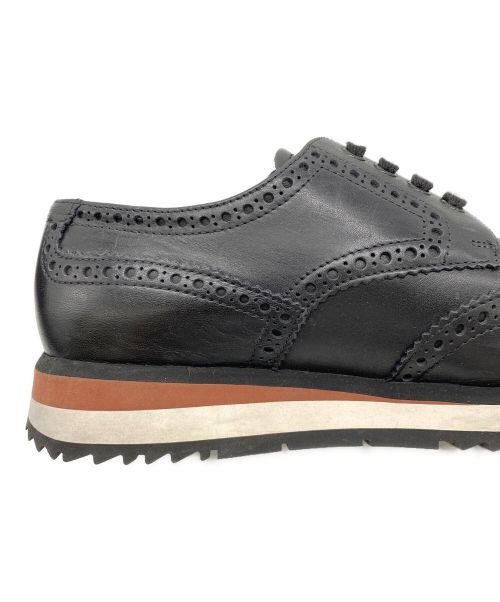 PRADA SPORTS（プラダスポーツ）PRADA SPORTS (プラダスポーツ) ウィングチップシューズ ブラック サイズ:6の古着・服飾アイテム