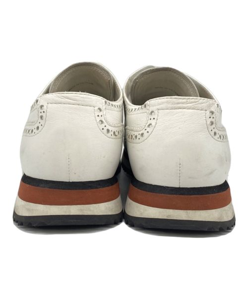 PRADA（プラダ）PRADA (プラダ) ウィングチップシューズ ホワイト サイズ:7の古着・服飾アイテム