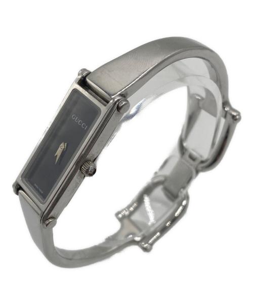 GUCCI（グッチ）GUCCI (グッチ) 腕時計 ブラックの古着・服飾アイテム