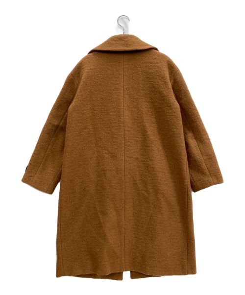BLUE LABEL CRESTBRIDGE（ブルーレーベルクレストブリッジ）BLUE LABEL CRESTBRIDGE (ブルーレーベルクレストブリッジ) ウールコート ブラウン サイズ:38の古着・服飾アイテム
