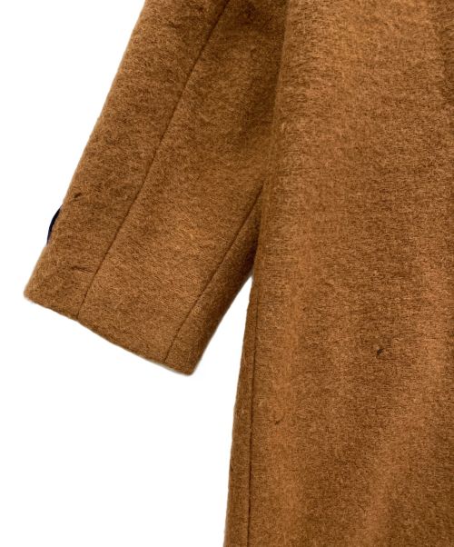 BLUE LABEL CRESTBRIDGE（ブルーレーベルクレストブリッジ）BLUE LABEL CRESTBRIDGE (ブルーレーベルクレストブリッジ) ウールコート ブラウン サイズ:38の古着・服飾アイテム