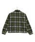 stussy (ステューシー) Shadow Plaid Sherpa Zip Shirt グリーン サイズ:XL：13000円