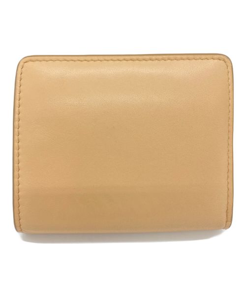 Maison Margiela（メゾンマルジェラ）Maison Margiela (メゾンマルジェラ) 二つ折り財布 ベージュの古着・服飾アイテム