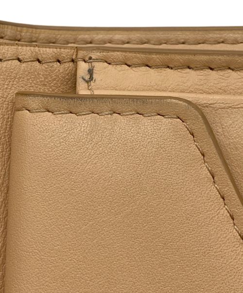 Maison Margiela（メゾンマルジェラ）Maison Margiela (メゾンマルジェラ) 二つ折り財布 ベージュの古着・服飾アイテム