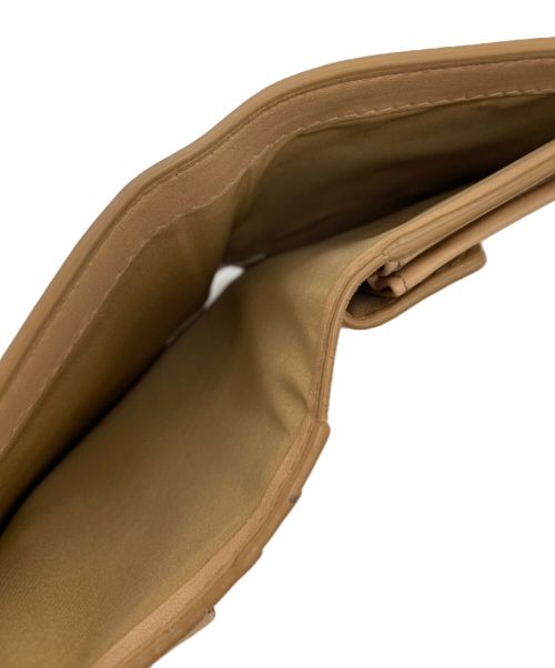 Maison Margiela（メゾンマルジェラ）Maison Margiela (メゾンマルジェラ) 二つ折り財布 ベージュの古着・服飾アイテム