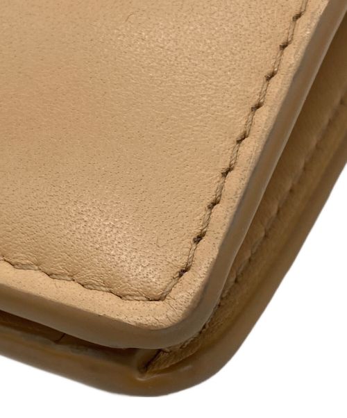 Maison Margiela（メゾンマルジェラ）Maison Margiela (メゾンマルジェラ) 二つ折り財布 ベージュの古着・服飾アイテム