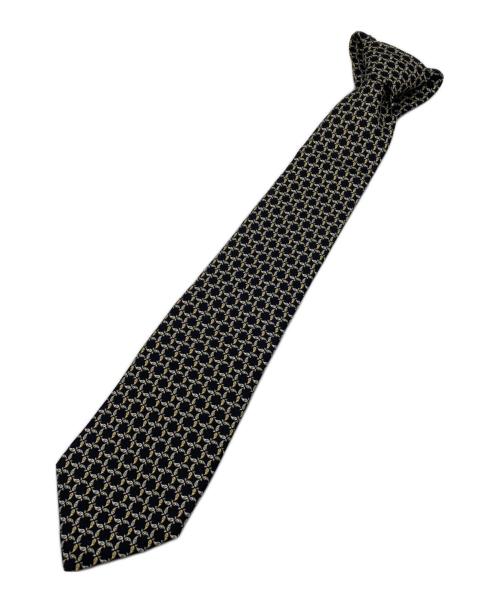 Salvatore Ferragamo（サルヴァトーレ フェラガモ）Salvatore Ferragamo (サルヴァトーレ フェラガモ) ネクタイ ブラック サイズ:FREE 未使用品の古着・服飾アイテム