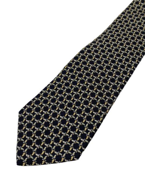 Salvatore Ferragamo（サルヴァトーレ フェラガモ）Salvatore Ferragamo (サルヴァトーレ フェラガモ) ネクタイ ブラック サイズ:FREE 未使用品の古着・服飾アイテム