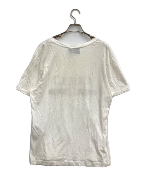 GUCCI（グッチ）GUCCI (グッチ) プリントロゴカットソー ホワイト サイズ:XSの古着・服飾アイテム