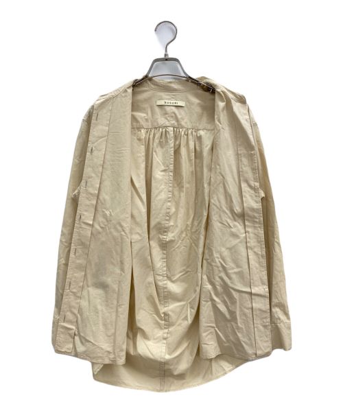susuri（ススリ）susuri (ススリ) ボタニストシャツ ベージュ サイズ:1の古着・服飾アイテム