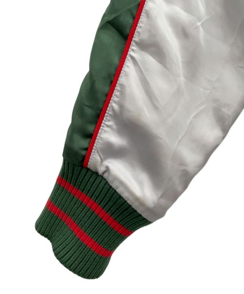 PUMA（プーマ）PUMA (プーマ) スカジャン グリーン サイズ:Mの古着・服飾アイテム