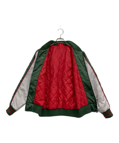 PUMA（プーマ）PUMA (プーマ) スカジャン グリーン サイズ:Mの古着・服飾アイテム