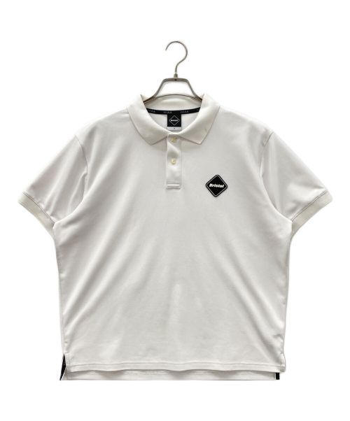F.C.R.B.（エフシーレアルブリストル）F.C.R.B. (エフシーアールビー) ポロシャツ ホワイト サイズ:Sの古着・服飾アイテム