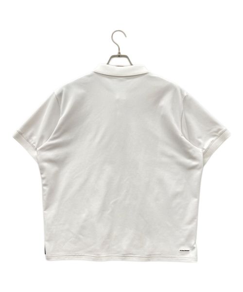 F.C.R.B.（エフシーレアルブリストル）F.C.R.B. (エフシーアールビー) ポロシャツ ホワイト サイズ:Sの古着・服飾アイテム