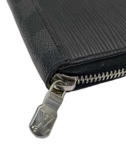 LOUIS VUITTON（ルイ ヴィトン）LOUIS VUITTON (ルイ ヴィトン) ジッピー・オーガナイザーNM エピ/ダミエグラフィット ネイビー×ブラックの古着・服飾アイテム