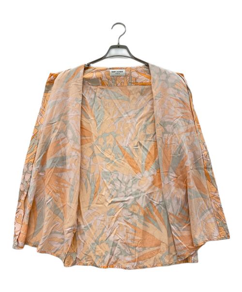 Saint Laurent Paris（サンローランパリ）Saint Laurent Paris (サンローランパリ) 半袖シャツ オレンジ サイズ:42の古着・服飾アイテム