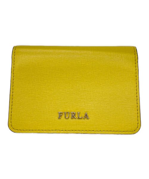 FURLA（フルラ）FURLA (フルラ) カードケース イエローの古着・服飾アイテム
