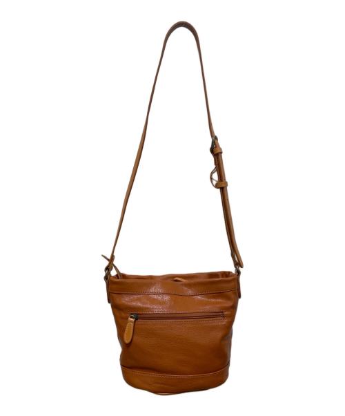 DAKOTA（ダコタ）DAKOTA (ダコタ) レザーショルダーバッグ キャメルの古着・服飾アイテム