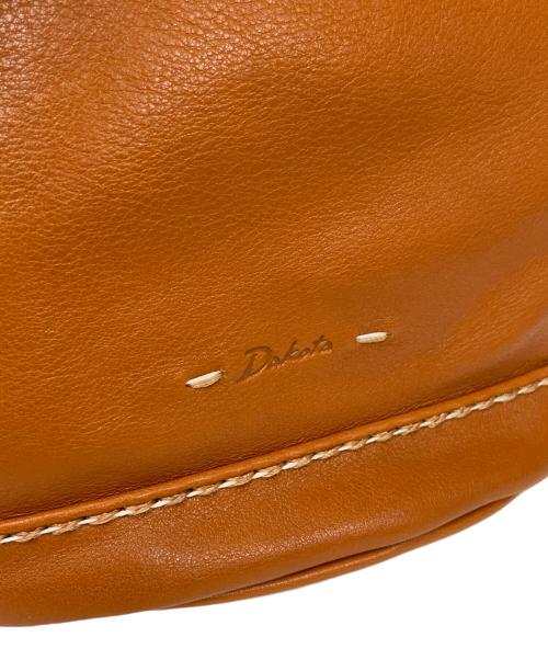 DAKOTA（ダコタ）DAKOTA (ダコタ) レザーショルダーバッグ キャメルの古着・服飾アイテム