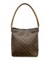 LOUIS VUITTON（ルイ ヴィトン）の古着「モノグラム ルーピングGM」｜ブラウン