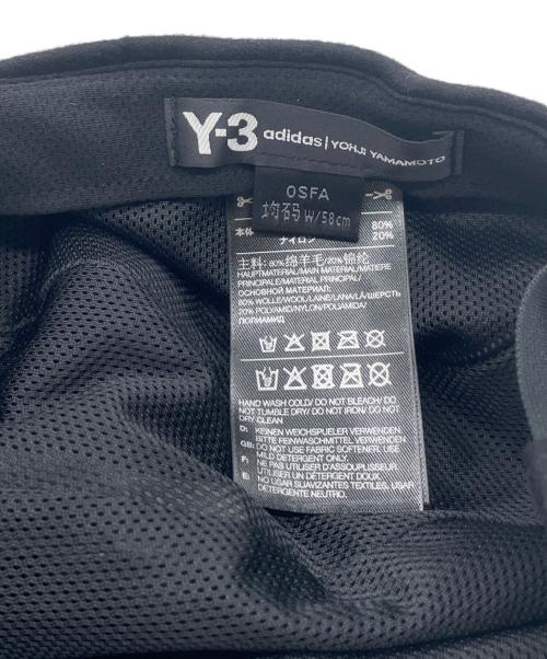 Y-3（ワイスリー）Y-3 (ワイスリー) キャップ ブラックの古着・服飾アイテム