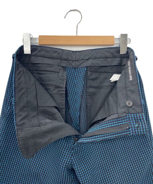 ISSEY MIYAKE MEN（イッセイミヤケメン）ISSEY MIYAKE MEN (イッセイミヤケメン) パンツ ブラック×ブルー サイズ:2の古着・服飾アイテム