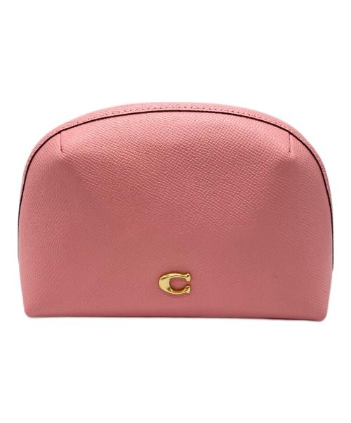 COACH（コーチ）COACH (コーチ) コスメポーチ ピンクの古着・服飾アイテム