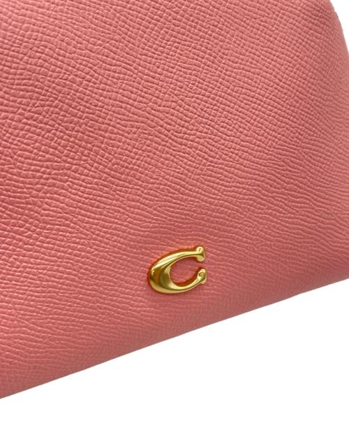 COACH（コーチ）COACH (コーチ) コスメポーチ ピンクの古着・服飾アイテム