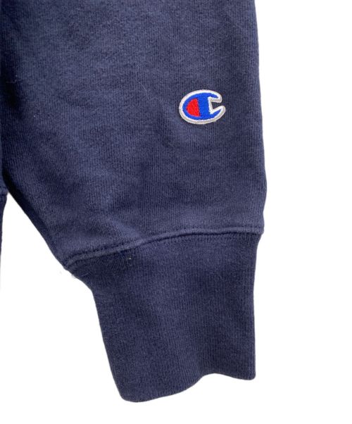 Champion REVERSE WEAVE（チャンピオン リバース ウィーブ）Champion REVERSE WEAVE (チャンピオン リバース ウィーブ) プルオーバーパーカー ネイビー サイズ:2XLの古着・服飾アイテム