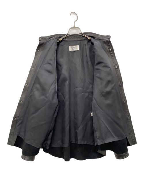 RED MOON（レッドムーン）RED MOON (レッドムーン) レザージャケット ブラック サイズ:42の古着・服飾アイテム