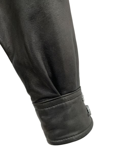 RED MOON（レッドムーン）RED MOON (レッドムーン) レザージャケット ブラック サイズ:42の古着・服飾アイテム