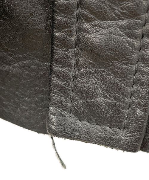 RED MOON（レッドムーン）RED MOON (レッドムーン) レザージャケット ブラック サイズ:42の古着・服飾アイテム