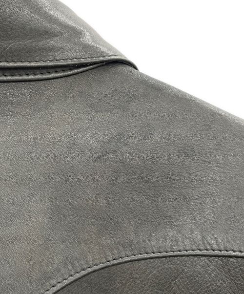 RED MOON（レッドムーン）RED MOON (レッドムーン) レザージャケット ブラック サイズ:42の古着・服飾アイテム