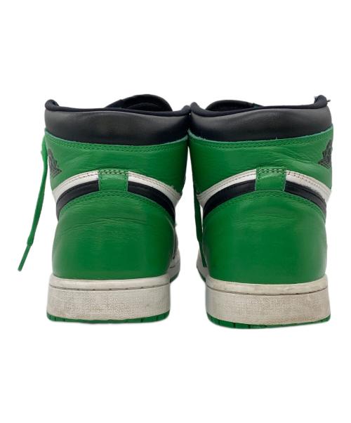NIKE（ナイキ）NIKE (ナイキ) AIR JORDAN 1 RETRO HIGH OG（エア ジョーダン 1 レトロ） グリーン サイズ:26.5の古着・服飾アイテム