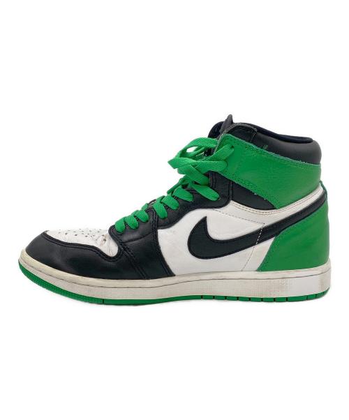 NIKE（ナイキ）NIKE (ナイキ) AIR JORDAN 1 RETRO HIGH OG（エア ジョーダン 1 レトロ） グリーン サイズ:26.5の古着・服飾アイテム