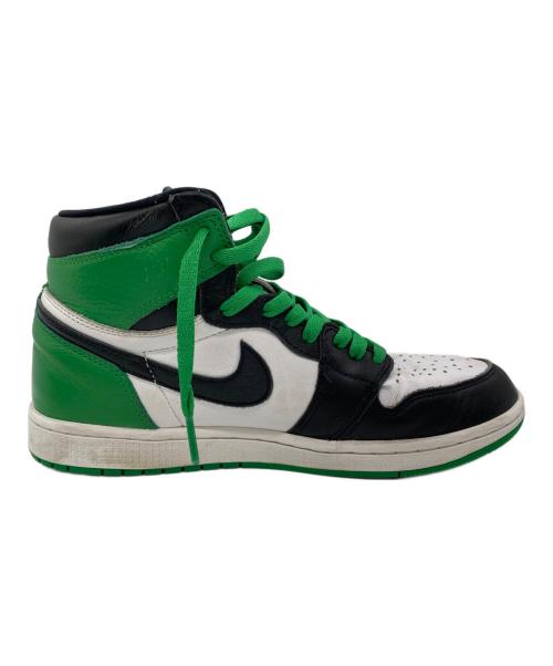 NIKE（ナイキ）NIKE (ナイキ) AIR JORDAN 1 RETRO HIGH OG（エア ジョーダン 1 レトロ） グリーン サイズ:26.5の古着・服飾アイテム