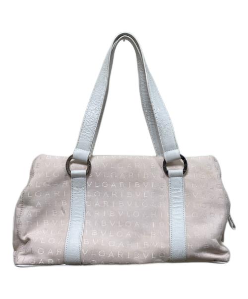 BVLGARI（ブルガリ）BVLGARI (ブルガリ) ハンドバッグ ピンクの古着・服飾アイテム