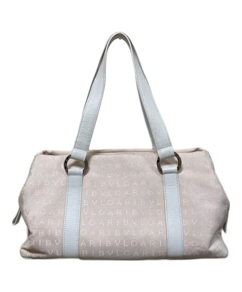 BVLGARI（ブルガリ）BVLGARI (ブルガリ) ハンドバッグ ピンクの古着・服飾アイテム